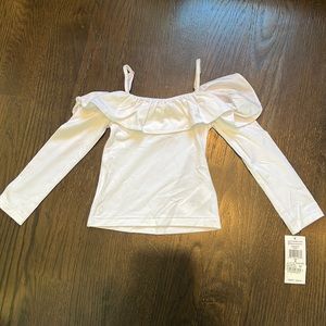 Polo Ralph Lauren white girls cotton top size for 4T